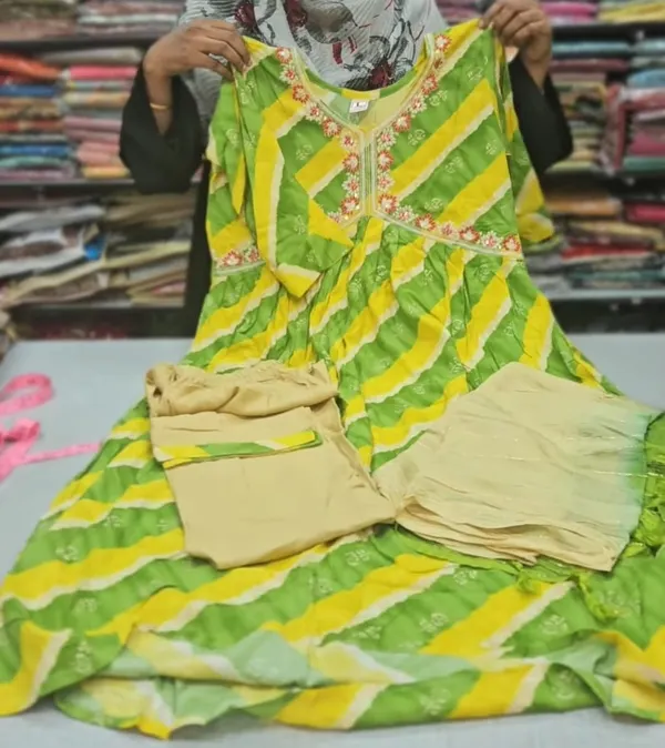 Nayra Cut Kurti with Bottom & Dupatta | TS1832